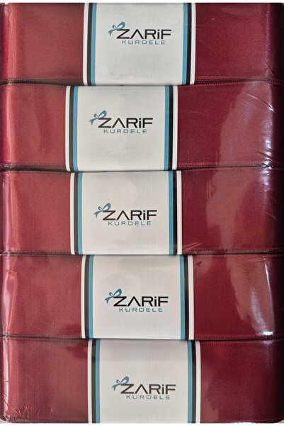 Zarif Kurdele 4 cm genişlik 5 adet 50 metre