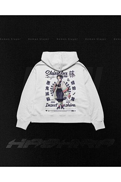 Brutal Dept. Demon Slayer Shinobu Kocho Oversized Hoodie, Unisex