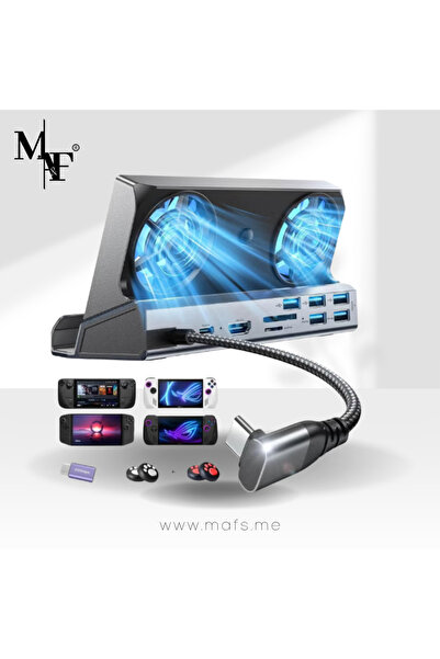 M.A&F's محطة إرساء M.A&F 10 في 1 لأجهزة Steam Deck OLED و ROG Ally X و Lenovo...