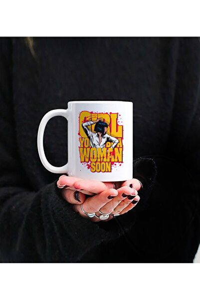 Darkia كوب من الخزف بتصميم بولب فيكتوريا مطبوع هدية