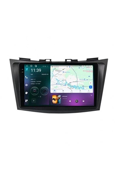 NAVI-ABC Navigație dedicată pentru Suzuki Swift 4 (2011-2017) 9.5" 2K QLED An...