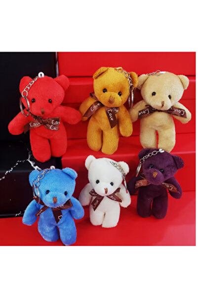 Erzi Χαριτωμένο μπρελόκ από βελούδινο αρκουδάκι