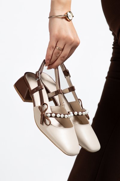 vanorio Skin-To-Skin Daily Female Maste Incili Heeled Shoes