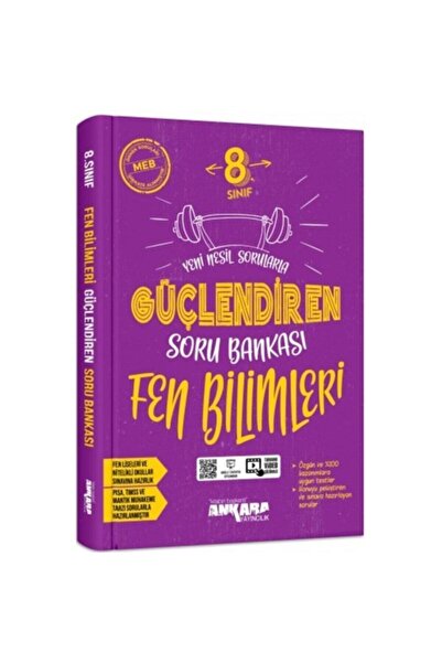 kitabın başkenti ankara yayıncılık Ankara Yay 8.sınıf Fen Bilimleri Güçlendir...