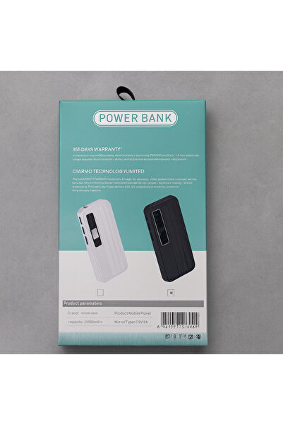 OEM Baterie Externă Power Bank 30000 mAh cu Display LED