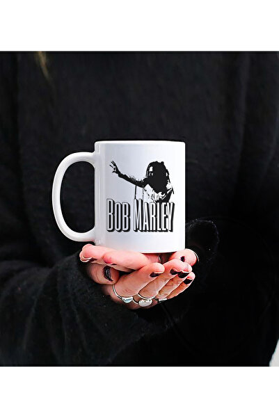 Darkia كوب بورسلين هدية بتصميم بوب مارلي مطبوع