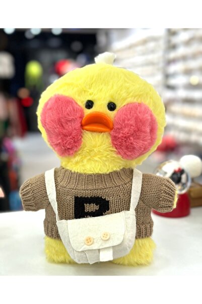 GLOW ACCESSORIES BAE Lalafanfan Sevimli Sarı Ördek 30 Cm Peluş Oyuncak