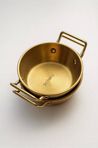 SUELF CO Gold Sunumluk (10 cm)