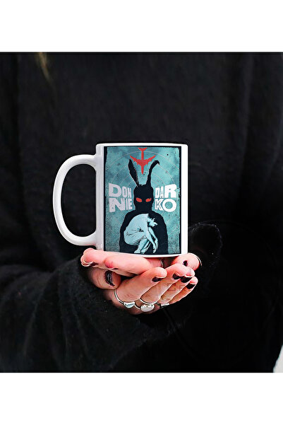 Darkia كوب من البورسلين بتصميم دوني داركو مطبوع هدية