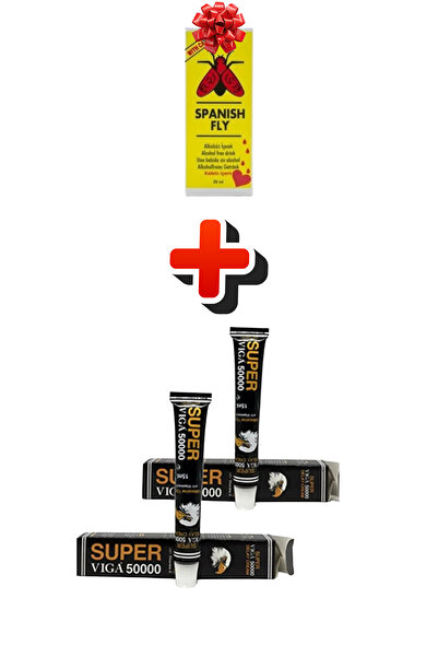 QOZMOLİFE Super Vigas 50000 Dellays Krem 2'li+kadıns isteks a arsttırıcı Damla