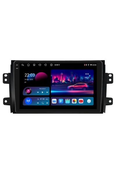 Piloton Dedicated Navigation for Suzuki SX4 (2006-2014) 9 inch 4GB RAM 64GB O...