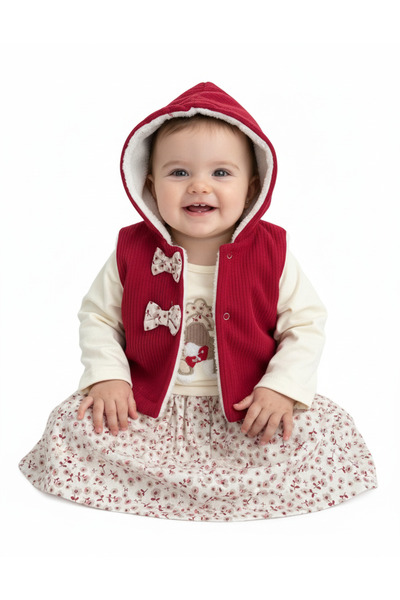 Little Baby Bottom, Top & Vest Set 3-Piece Set