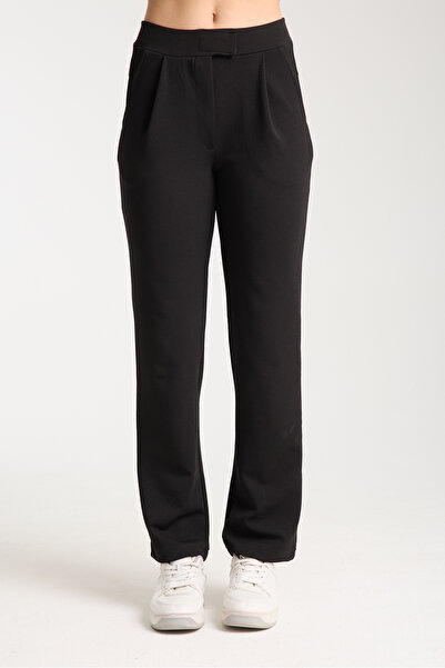 Gül Moda Beli Velcro Closure High Waist Trousers Oversized Original Cut G123