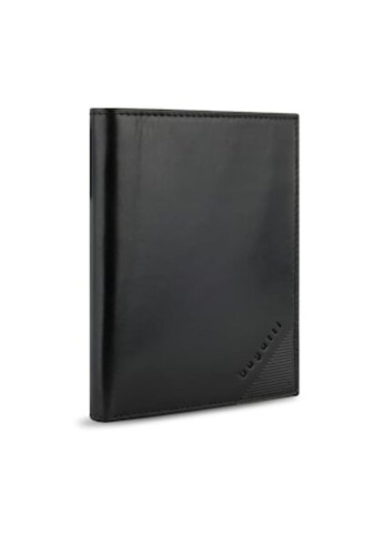 BUGATTI Nobile men's vertical wallet, leather, black