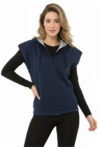 Scorp Impact Reversible Women's Double-Sided Vest Navy