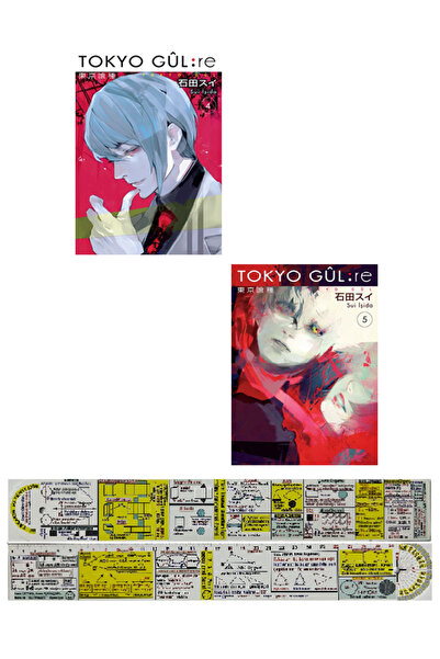 Gerekli Şeyler Yayıncılık Tokyo Gul Re 4-5. Ciltler Manga Seti + Özel Cetvel