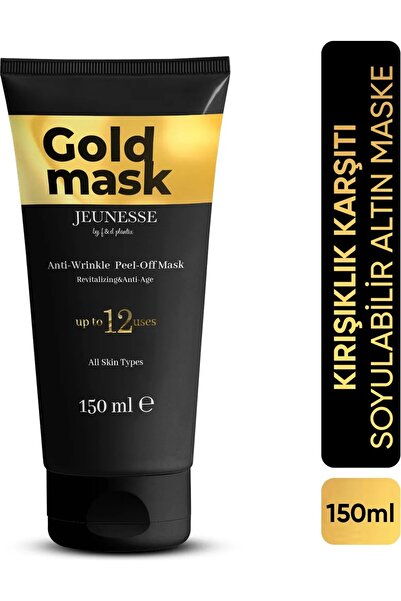 Jeunesse Soyulabilir Altın Maske Tüm Cilt Tipleri İçin Kırışıklık Karşıtı 150 ml