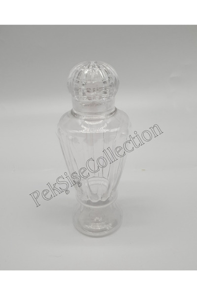 Pearl Star (50 ADET) Mika Plastik Hürrem Boş Kolonya Şişesi 50ml (Tıpa+Kapak)