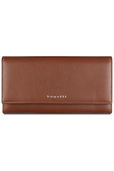BUGATTI Lady Top women's wallet 4969103, leather, cognac