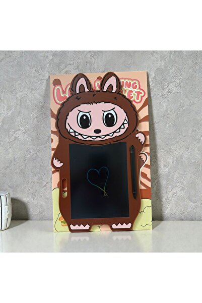 GümüşAVM Labubu Görselli Büyük Boy Çizim Tableti