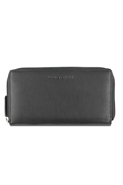 BUGATTI women's wallet, Punto series, 49131801, genuine leather, black