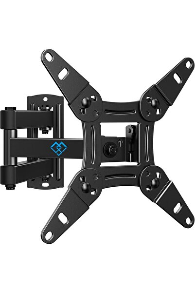PERLESMITH Βάση στήριξης τηλεόρασης 13-42 ίντσες, περιστρεφόμενη, με δυνατότητα κλίσης και επέκτασης, έως 20 κιλά, VESA 200x200mm