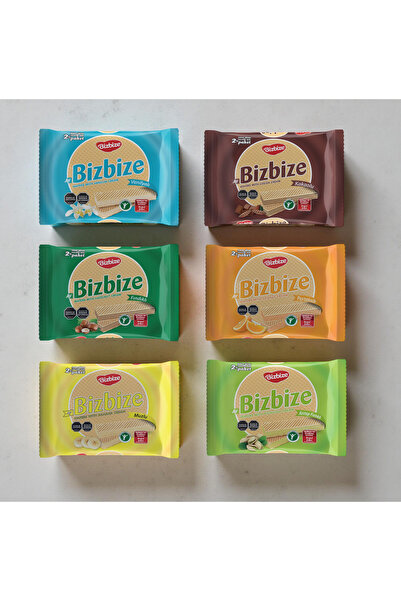 Aytaç Bizbize Çıtır Gofret 340GR 6 Çeşit