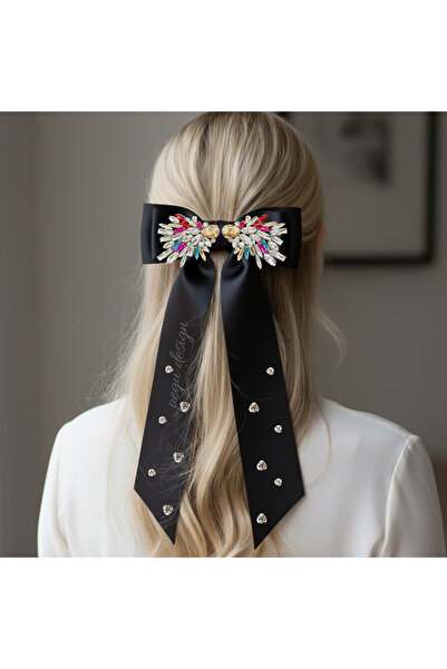 pegu baby collection CUREA NEGRĂ SATINATĂ CU PIETE ROȘII CU CATĂ AUTOMATĂ