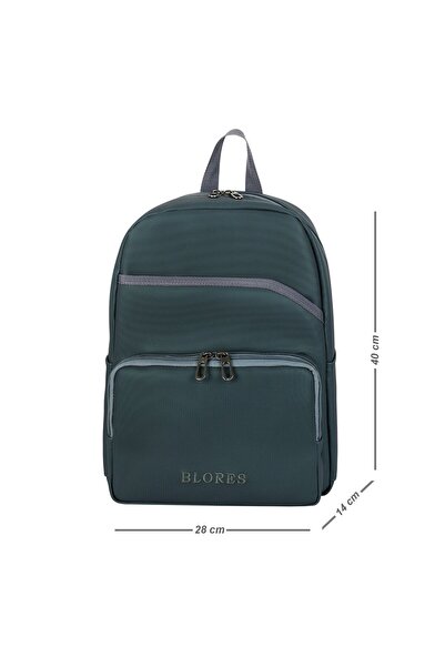 MEVAFA حقيبة ظهر بتصميم أنيق من الجلد الصناعي مع حجرة للكمبيوتر المحمول