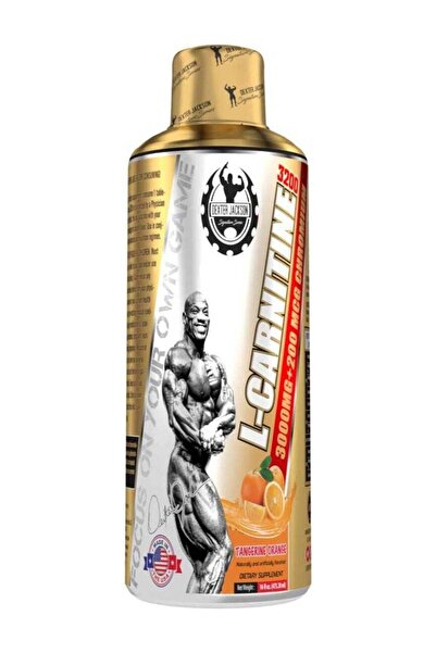 DEXTER JACKSON L-Carnitine 3200 Tangerine Orange 473.28 ml (32 Servings)
