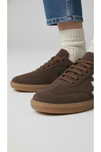 NOVELLAM SHOES Women's Sanda Brown Daily Orthopedic Comfortable Sole Sneaker