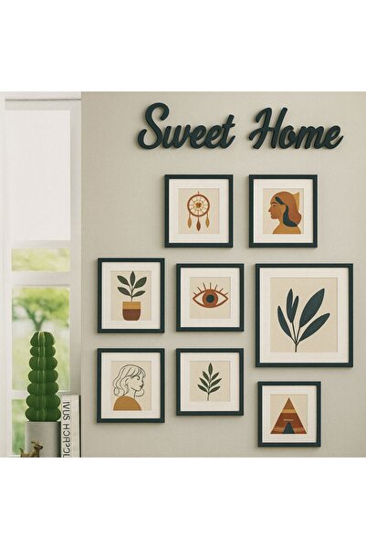 SIRADIŞI REKLAM Adesiv Sweet Home din lemn pentru graffiti