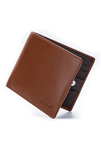 Richhoff Portofel bărbătesc modern, subțire și clasic, protecție RFID, piele ...