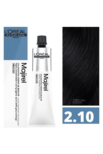 L'oreal Professionnel Majirel Saç Boyası 2.10 - Mavi Siyah 60ml - Yeni Ambalaj