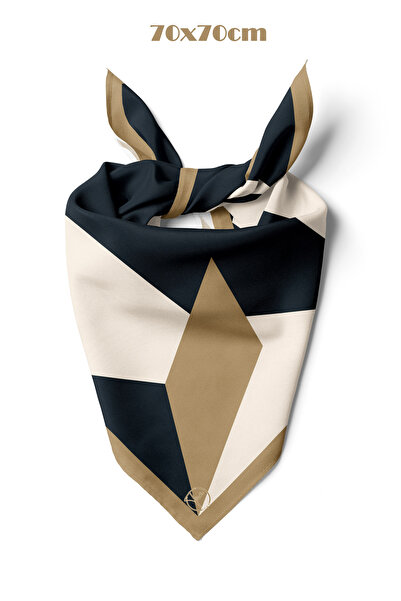 tuaipek MODERN KAMEL Desen 70*70cm Bandana/Fular