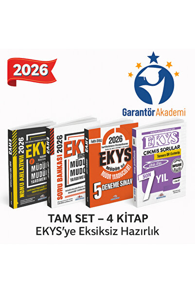 Makro Kitabevi Yayınları 2026 MEB EKYS Müdür ve Müdür Yardımcılığı Konu + Sor...