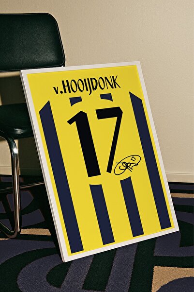 Base Concept Πιερ Βαν Χουιτζντονκ 17 Αυτόγραφη ζωγραφική αφίσας σε φανέλα (με...