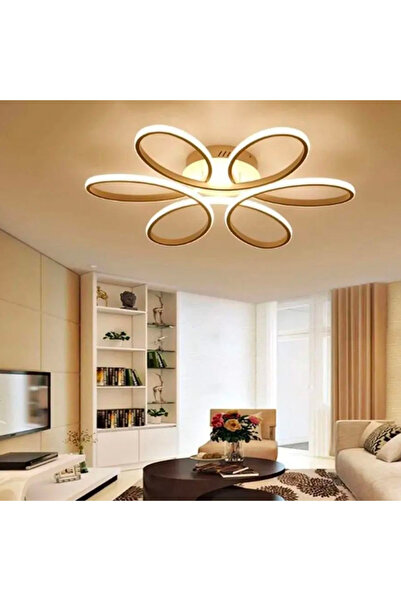 Alista Home Πολυέλαιος LED ELIZA με τηλεχειριστήριο, 63 W, Ψυχρό/Ζεστό/Ουδέτε...
