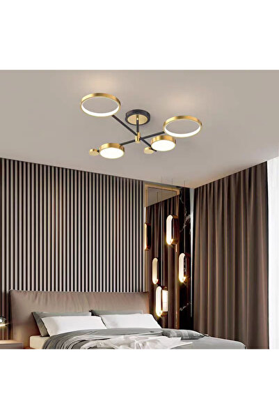 Alista Home LED Chandelier with Remote MARIA, 4 Elements, 22 W, Warm/Neutral/...