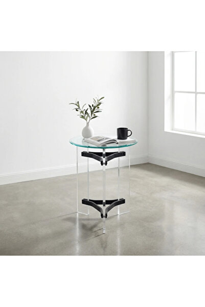 BAITY Acrylic Single Side Table 45 cm