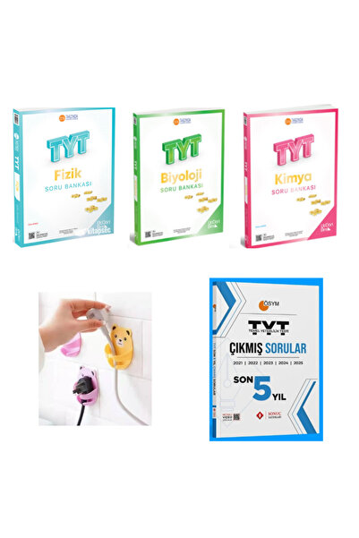 paraf yayınları ÜçDörtBeş TYT Fizik+Kimya+Biyoloji+Sonuç çıkmış sorular ve Fi...