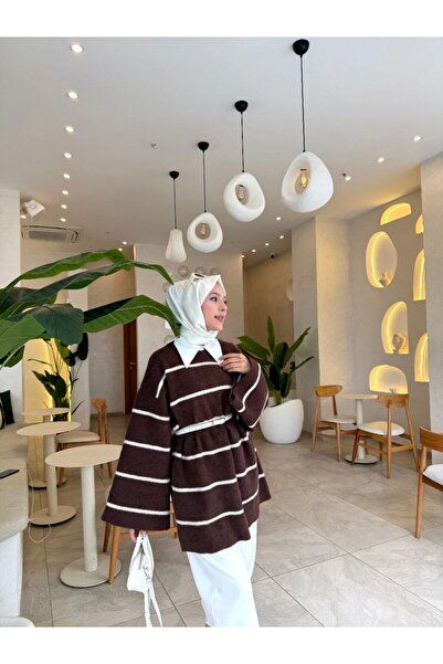 PİNK FLY Angora Fabric Wide Sleeve Tunic