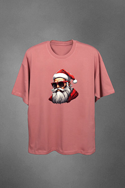 California ST 100% Cotton New Year's Concept Santa Claus Design Printed Men's...