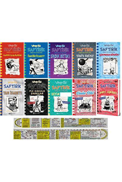 Epsilon Yayınevi Saftirik 11-12-13-14-15-16-17-18-19-20. Kitaplar Set Wimpy K...