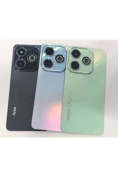 Yedcom İnfinix Hot 40i Siyah Arka Pil Kapağı Batarya Kapağı Yedek Parça