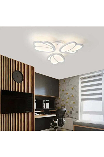 Alista Home TULIP LED Chandelier with Remote, 47W, 3 Petals, Dimmable, White