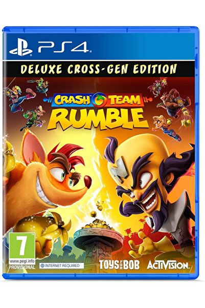 ACTIVISION لعبة كراش تيم رامبل ديلوكس ايديشن لجهاز بلايستيشن 4