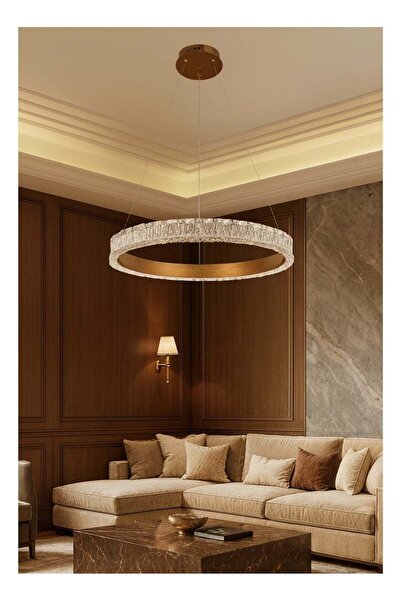 qwell ثريا سقف دائرية حديثة مزودة بإضاءة LED مدمجة