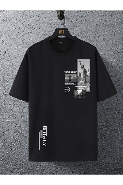 barsdepo Newyork Printed T-Shirt, Oversized Unisex T-Shirt Child / Adult (wit...