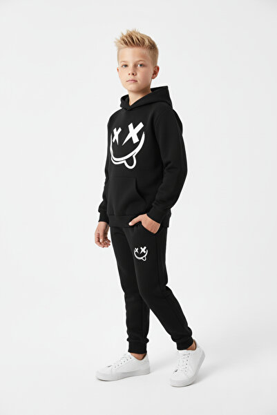 FYK COLLECTİON ΣΕΤ ΑΘΛΗΤΙΚΗΣ ΦΟΡΜΑΣ ΑΝΔΡΙΚΟΥ ΠΑΙΔΙΟΥ ΜΕ ΕΚΤΥΠΩΣΗ ΧΕΙΜΕΡΙΝΟΥ Ε...